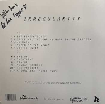 LP Jenobi: Irregularity