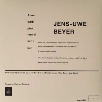 LP Jens-Uwe Beyer: Amor Dark Pink Tencel Satin Suit