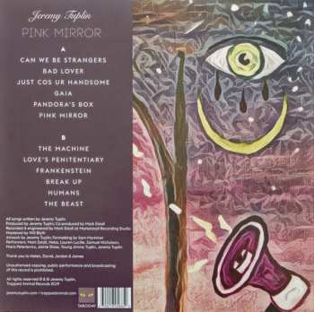 LP Jeremy Tuplin: Pink Mirror