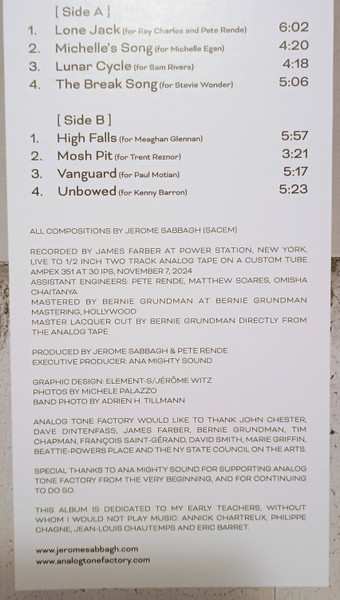 LP Jérôme Sabbagh: Stand Up! LTD | NUM