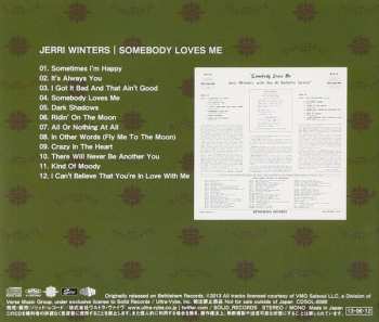 CD Jerri Winters: Somebody Loves Me LTD