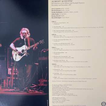 2LP Jerry Garcia Acoustic Band: Almost Acoustic