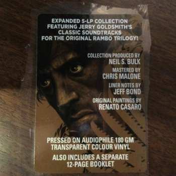 5LP/Box Set Jerry Goldsmith: Rambo: The Jerry Goldsmith Vinyl Collection LTD | CLR