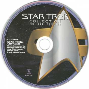4CD/Box Set Paul Baillargeon: Star Trek Collection: The Final Frontier LTD