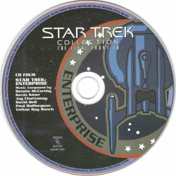 4CD/Box Set Paul Baillargeon: Star Trek Collection: The Final Frontier LTD
