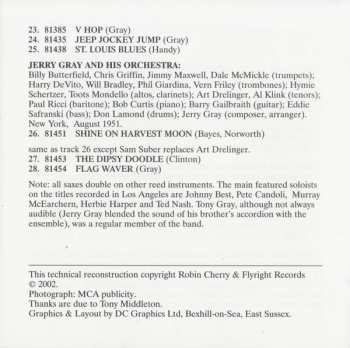 CD Jerry Gray And His Orchestra: Re-Stringin The Pearls 1949-1951 Recordings