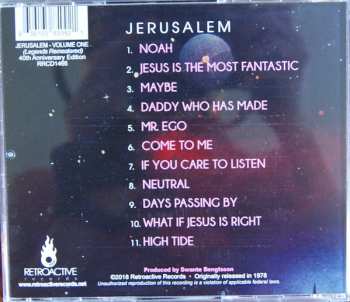 CD Jerusalem: Volume One