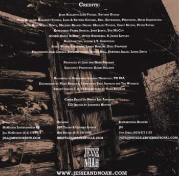 CD Jesse And Noah: Nowhere Revisited