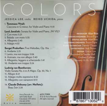 CD Reiko Uchida: Colors