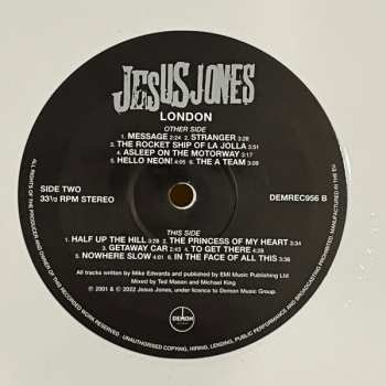 LP Jesus Jones: London CLR