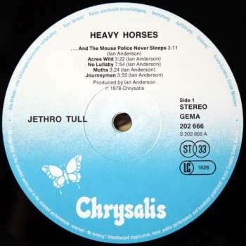 LP Jethro Tull: Heavy Horses