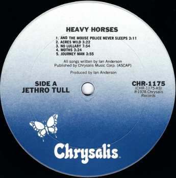 LP Jethro Tull: Heavy Horses