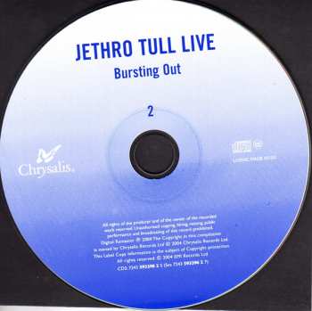 2CD Jethro Tull: Live - Bursting Out