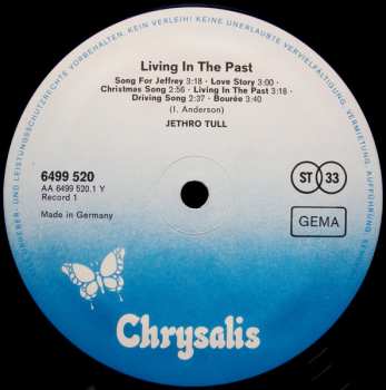 2LP Jethro Tull: Living In The Past