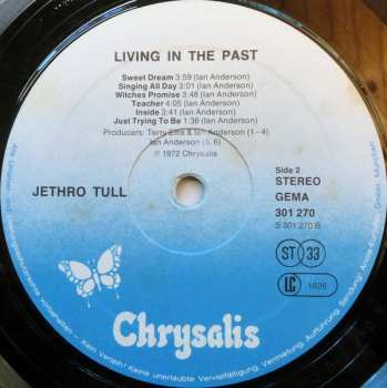 2LP Jethro Tull: Living In The Past