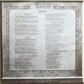 LP Jethro Tull: The Broadsword And The Beast