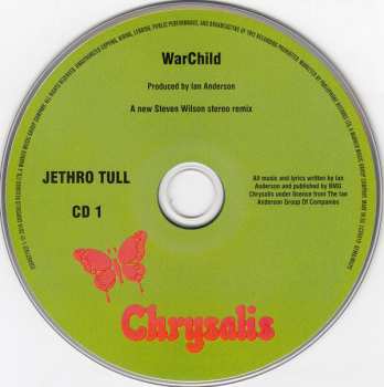2CD/2DVD/Box Set Jethro Tull: WarChild (The 40th Anniversary Theatre Edition) DLX