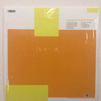 2LP Jets To Brazil: Orange Rhyming Dictionary