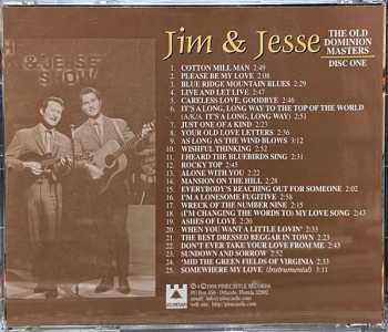4CD/Box Set Jim & Jesse: The Old Dominion Masters