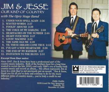 CD Jim & Jesse: Our Kind Of Country