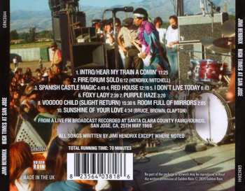 CD Jimi Hendrix: High Times At San Jose