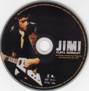 DVD Jimi Hendrix: Jimi Plays Berkeley  DLX