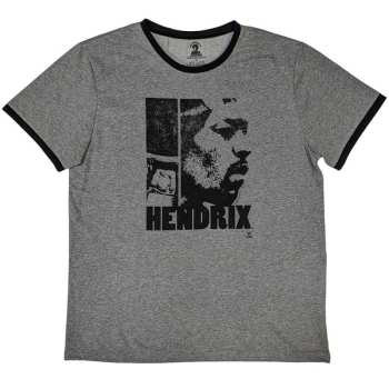 Merch Jimi Hendrix: Ringer T-Shirt Let Me Live