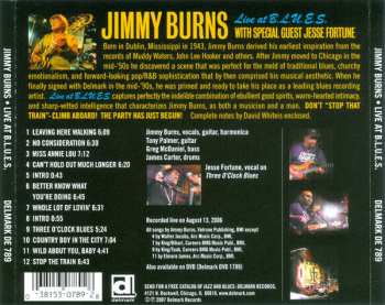 CD Jimmy Burns: Live At B.L.U.E.S