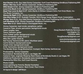 CD Jimmy Carpenter: Soul Doctor