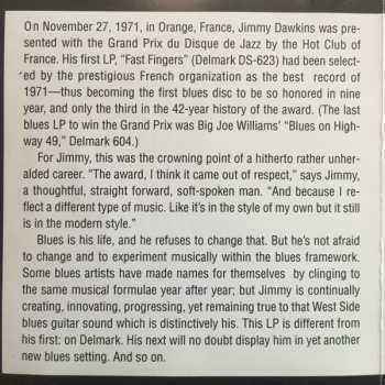 CD Jimmy Dawkins: All For Business