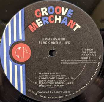 CD Jimmy McGriff: Black And Blues