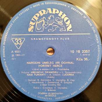 LP Jiří Dohnal: Portrét Herce