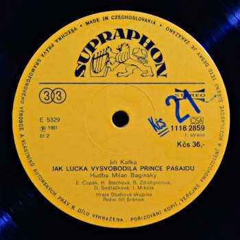 LP Jiří Kafka: Jak Lucka Vysvobodila Prince Pašajdu