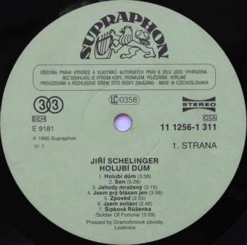 LP Jiří Schelinger: Holubí Dům