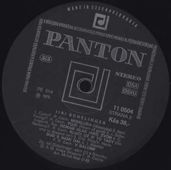 LP Jiří Schelinger: Nemám Hlas Jako Zvon