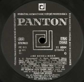 LP Jiří Schelinger: Nemám Hlas Jako Zvon