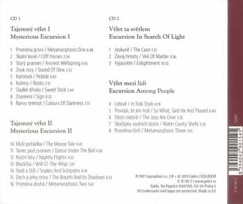 2CD Pierre Favre: Výlety = Excursions