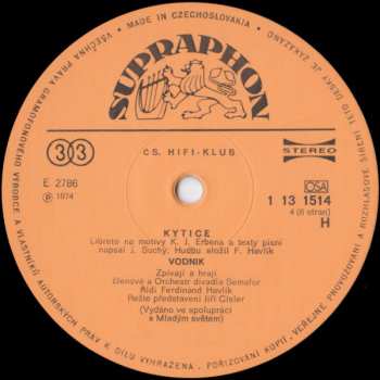 3LP/Box Set Jiří Suchý: Kytice (3xLP + BOX + BOOKLET)