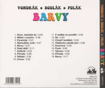 CD Jiří Vondrák: Barvy
