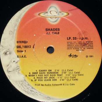 LP J.J. Cale: Shades