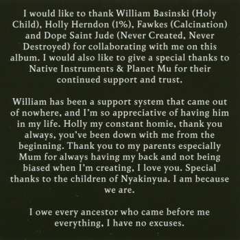 CD Jlin: Black Origami