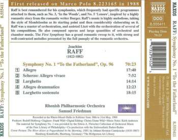 CD Joseph Joachim Raff: Symphony No. 1 "To The Fatherland"