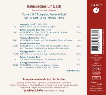 CD Joachim Schäfer: Italienisches Um Bach
