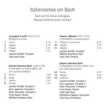 CD Joachim Schäfer: Italienisches Um Bach