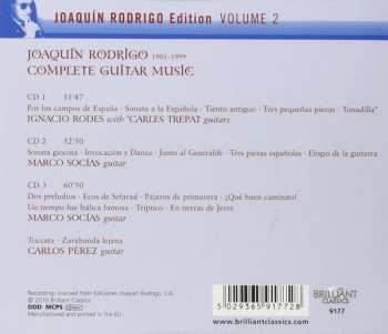 3CD Joaquín Rodrigo: Guitar Music Complete