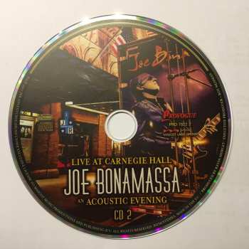 2CD Joe Bonamassa: Live At Carnegie Hall – An Acoustic Evening