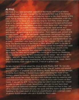 Blu-ray Joe Bonamassa: Muddy Wolf At Red Rocks