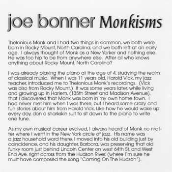CD Joe Bonner: Monkisms