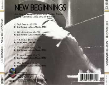CD Joe Bonner: New Beginnings