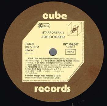 2LP Joe Cocker: Starportrait